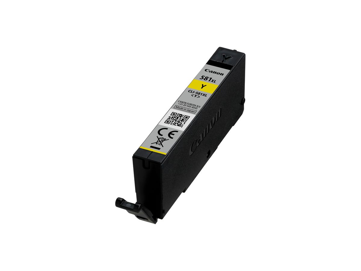 CANON Cartouche d'encre XL yellow CLI-581XLY Pixma TS6150/TS8150 8.3ml (4549292087031)