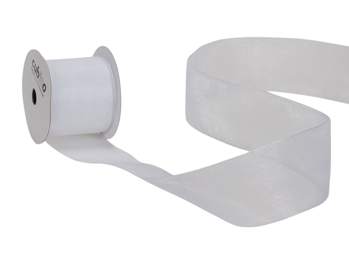 SPYK Band Cubino Organsa 2682.4064 40mmx4m weiss (7611475157637)