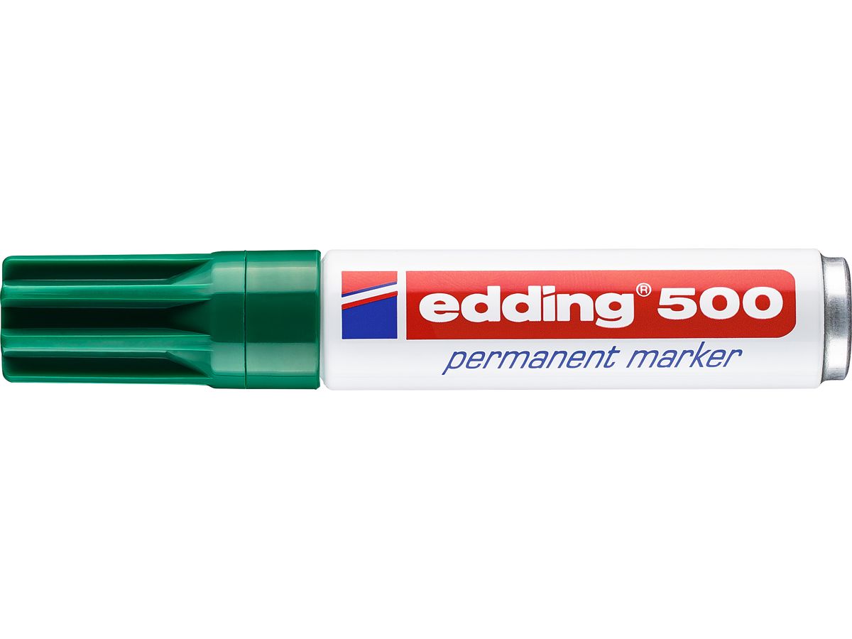 EDDING Permanent Marker 500 2-7mm 500-4 verde (4004764329656)