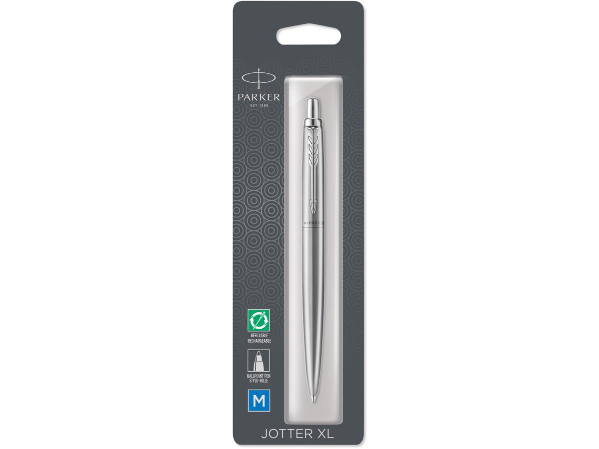 PARKER Penna sfer M 2122760 JOTTER XL Silber Blister (3026981227608)