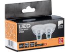 EGLO Lampadina a LED GU5.3 12247 350 lumen, 4.5W 2 pezzi (9002759122478)