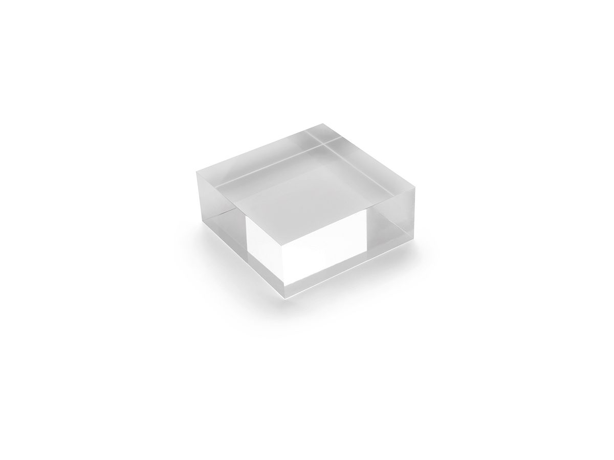 DEFLECTO Acrylblock 100x40mm AB340 transparent poliert (5055425953757)