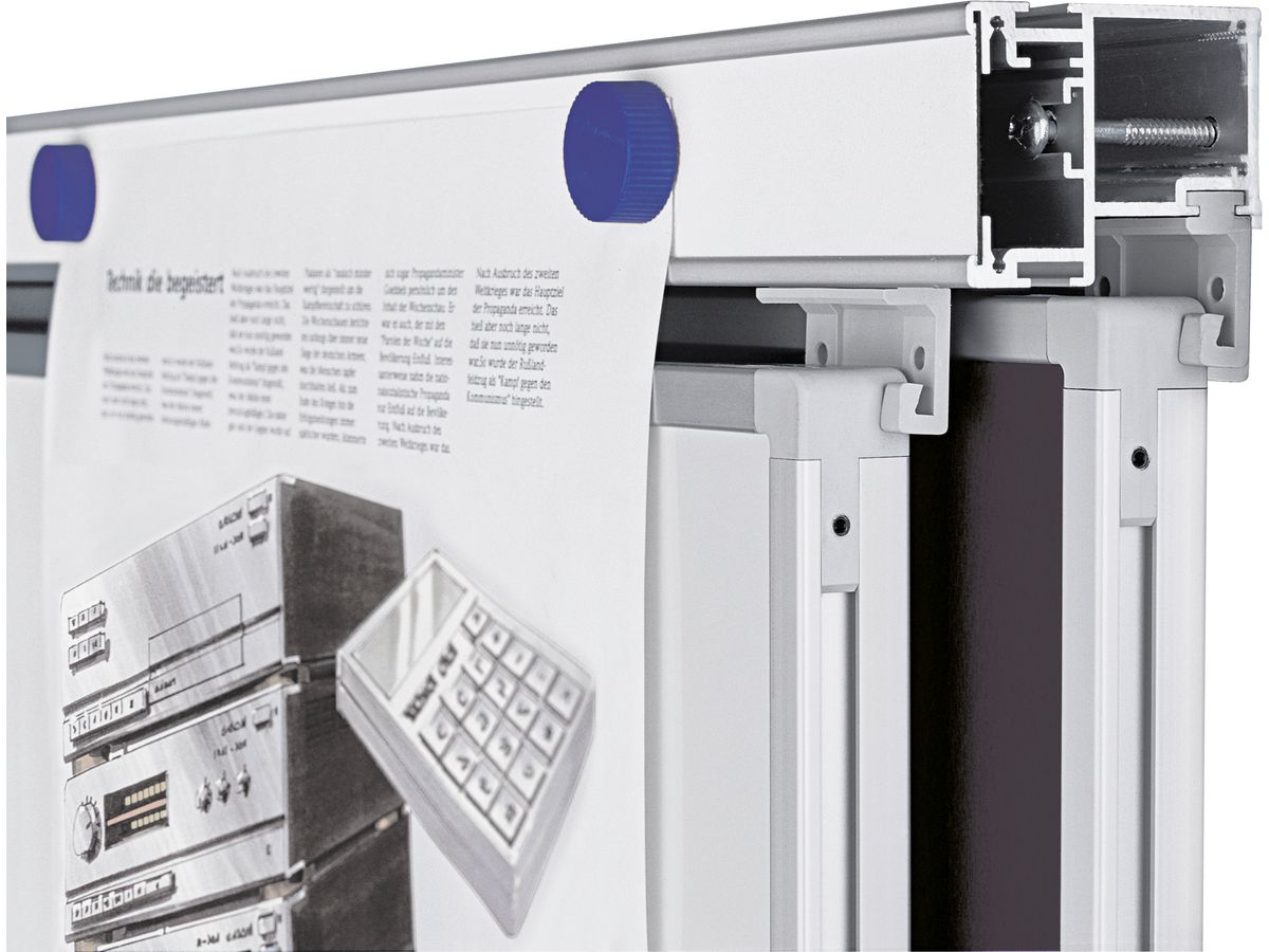 MAGNETOPLAN Wandschienensystem 1111577A compact 1000mm (4013695020228)