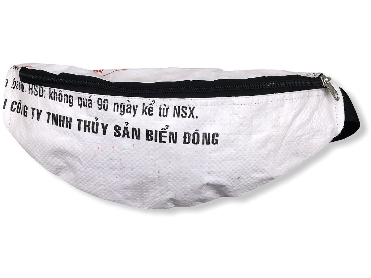 BEADBAGS Sac banane Crispy Rice Ri76.01 blanc 16x1x36cm (4260710320478)