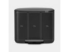 BRABANTIA Treteimer BO 121104 3x11 L schwarz matt (8710755121104)