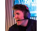 JLAB Nightfall Gaming Headset IEUGHBNHTFALLRBLK4 Wireless, Black (0810119072061)