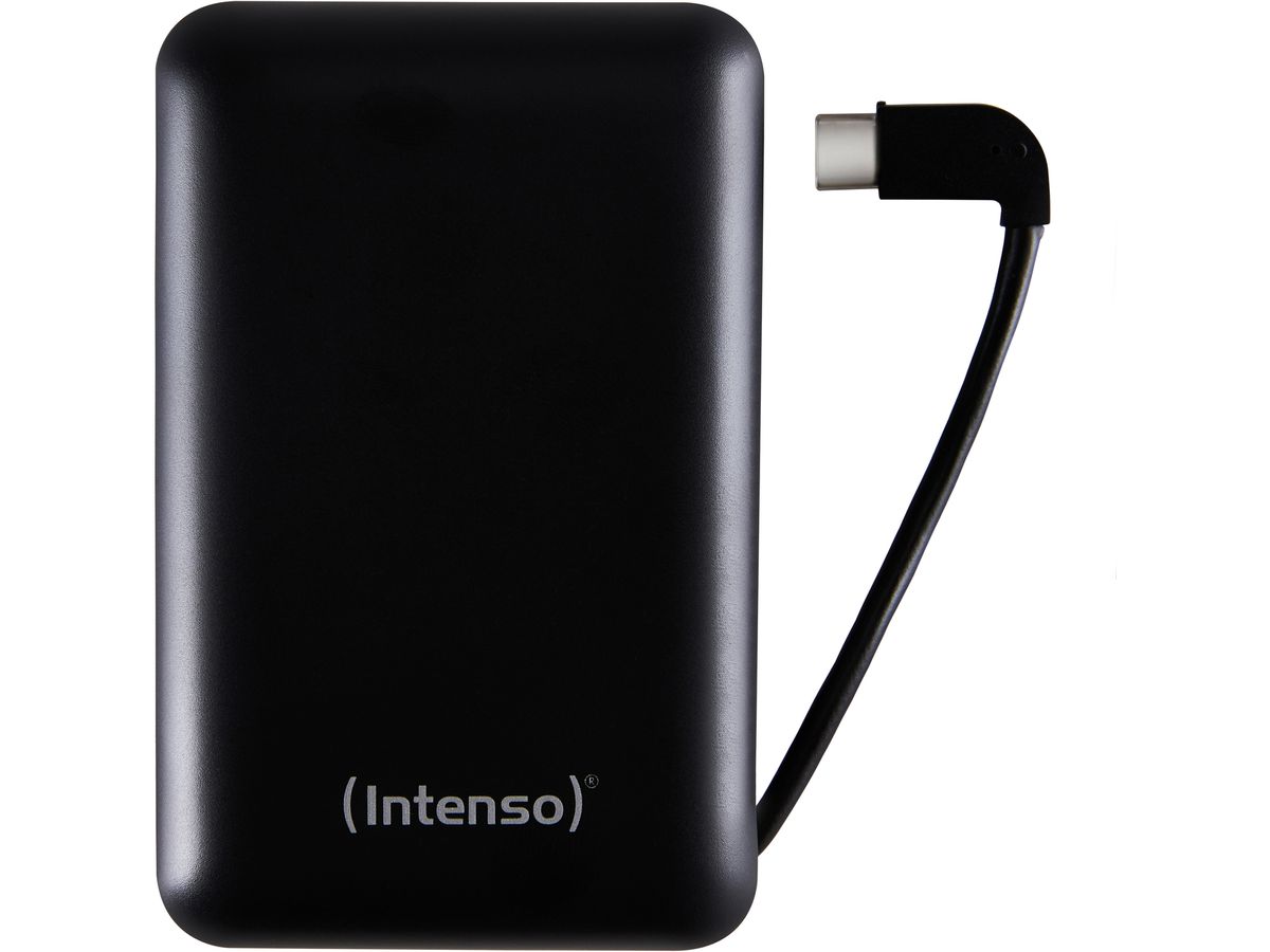 INTENSO Powerbank XC10000, black 7314530 10000 mAh, USB-A, USB-C (4034303030125)
