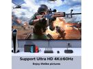 UGREEN HDMI Switch 3 In 1 Out 4K 55857 In 3×HDMI, 1×IR, Out 1×HDMI (6941876258574)