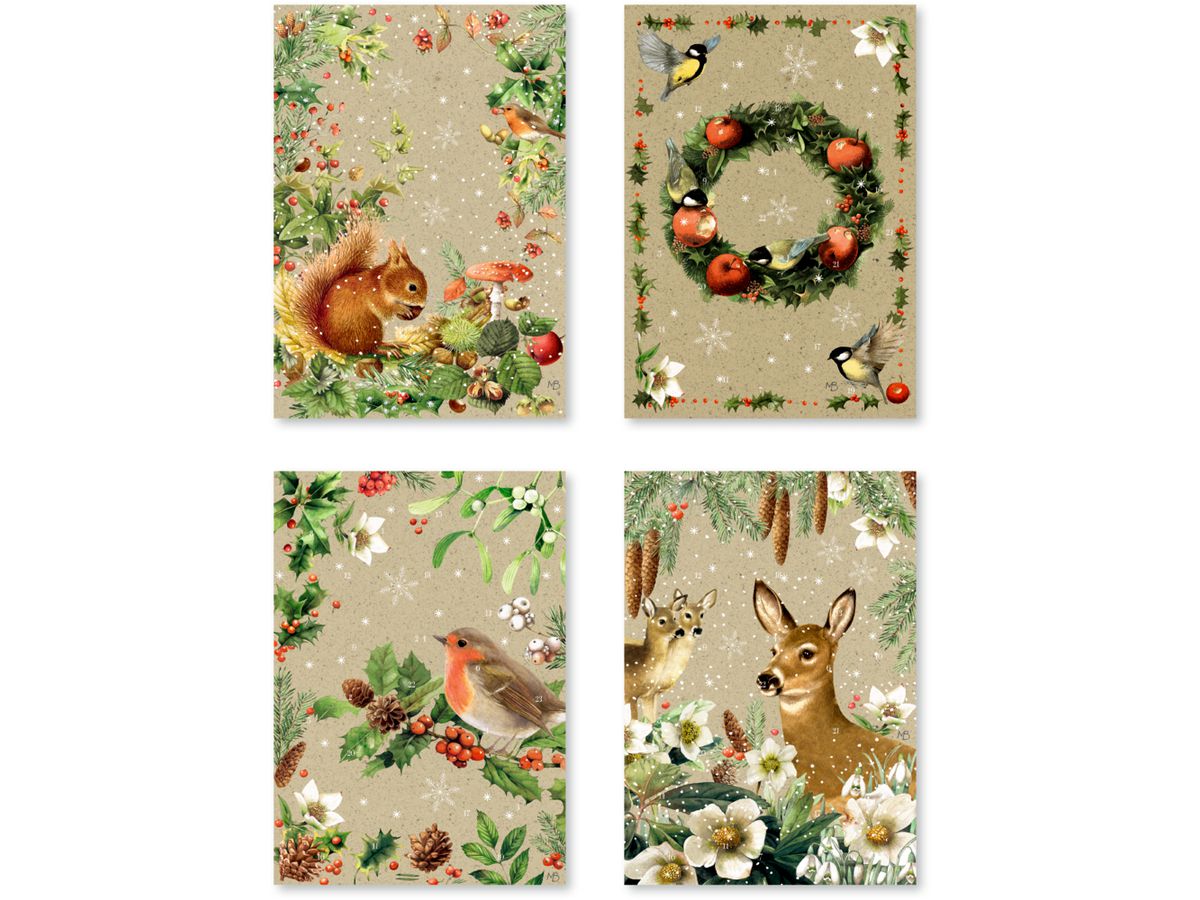 COPPENRATH Calendario dell'avvento forma 95283 magia della natura invernale (4050003952833)