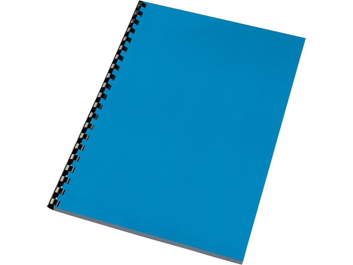 GBC HiGloss Cover A4 CE020020 bleu, 250g 100 pcs. (8019152801993)