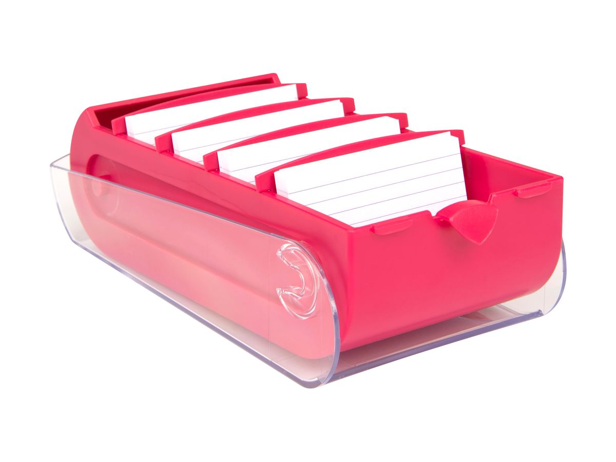 BIELLA Karteikartenbox Bunny A7 20879140U pink 13.2x8.5x25cm (7611365490929)