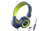 ICLEVER Wired Kids Headphones C01-1702N-41 HS14, 3,5mm, Mic, blue/green (6972312838661)
