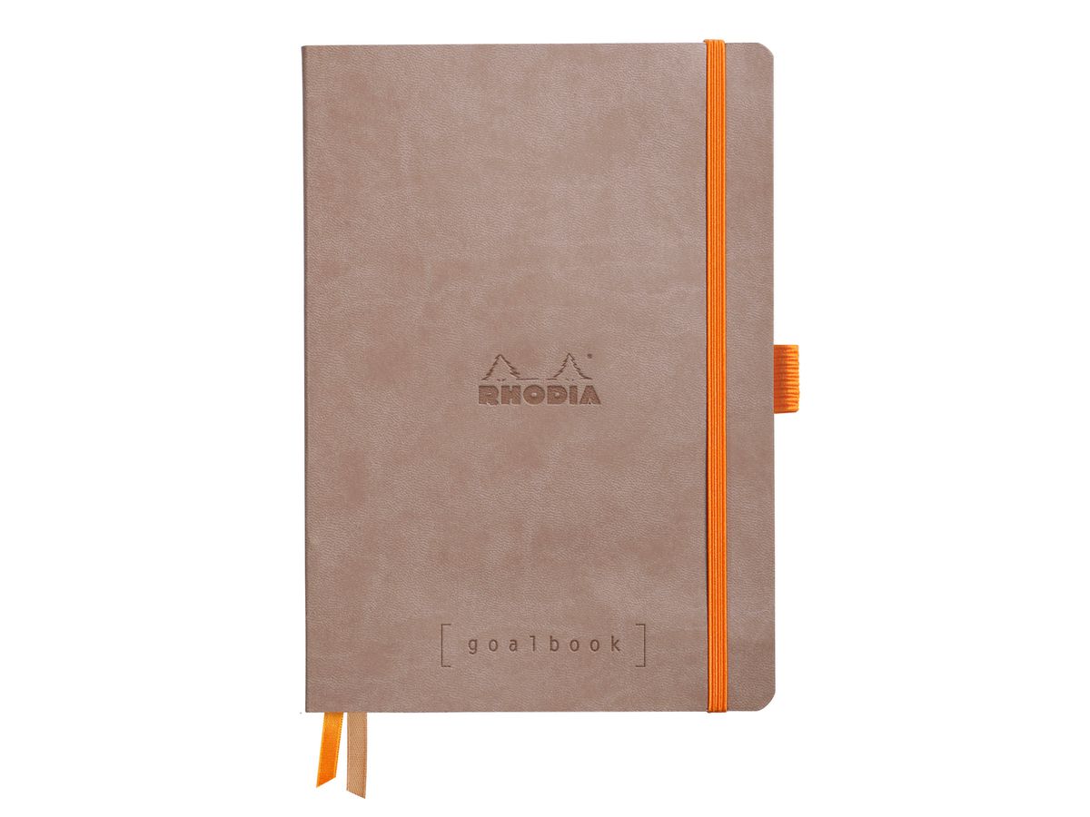 RHODIA Goalbook Carnet A5 117573C Softcover taupe 240 f. (3037921175736)