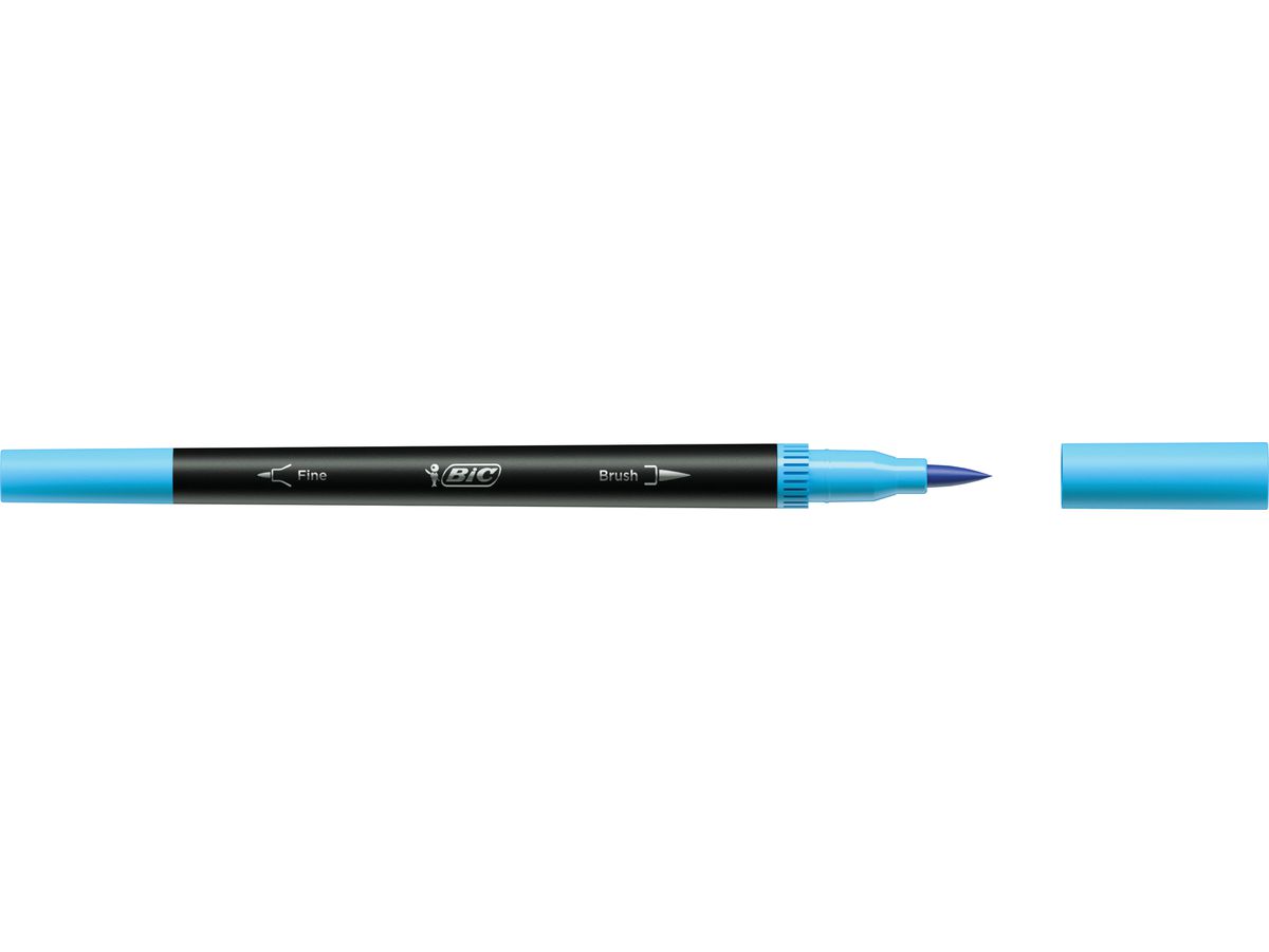BIC Penna fibra Intensity DualTip 989694 ass. 6 pezzi (3086123589551)