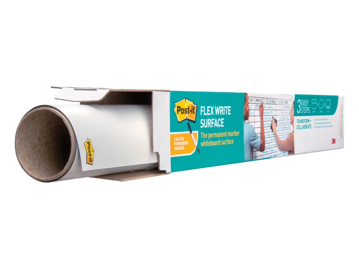 POST-IT Flex Write Surface Pellicola FWS3X2 weiss 60x90cm (0638060276624)