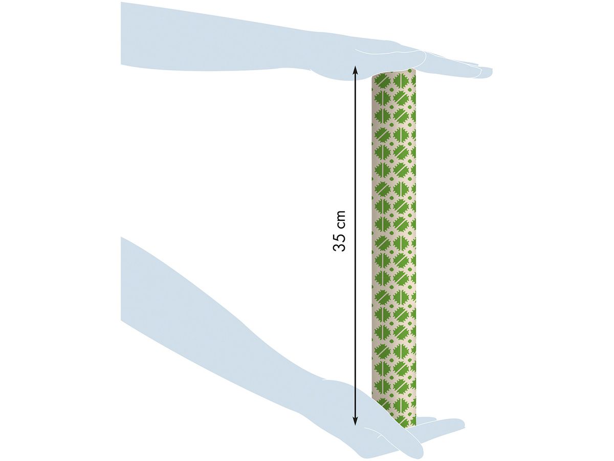 CLAIREFONTAINE Tiny Rolls Quadrate 223868C 80g, 5 x 0,35m (3329682238684)