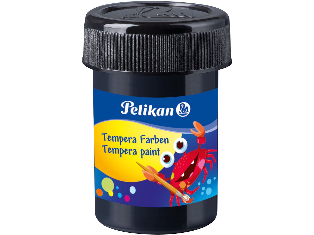 PELIKAN base peinture tempera 25ml 804882 6 couleurs ass. (4012700804884)