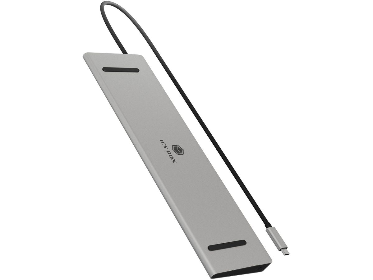 ICY BOX USB Type-C Dockingstation IB-DK2106a-CPD 2xHDMI,VGA,3x USB-A,PD (4250078174790)