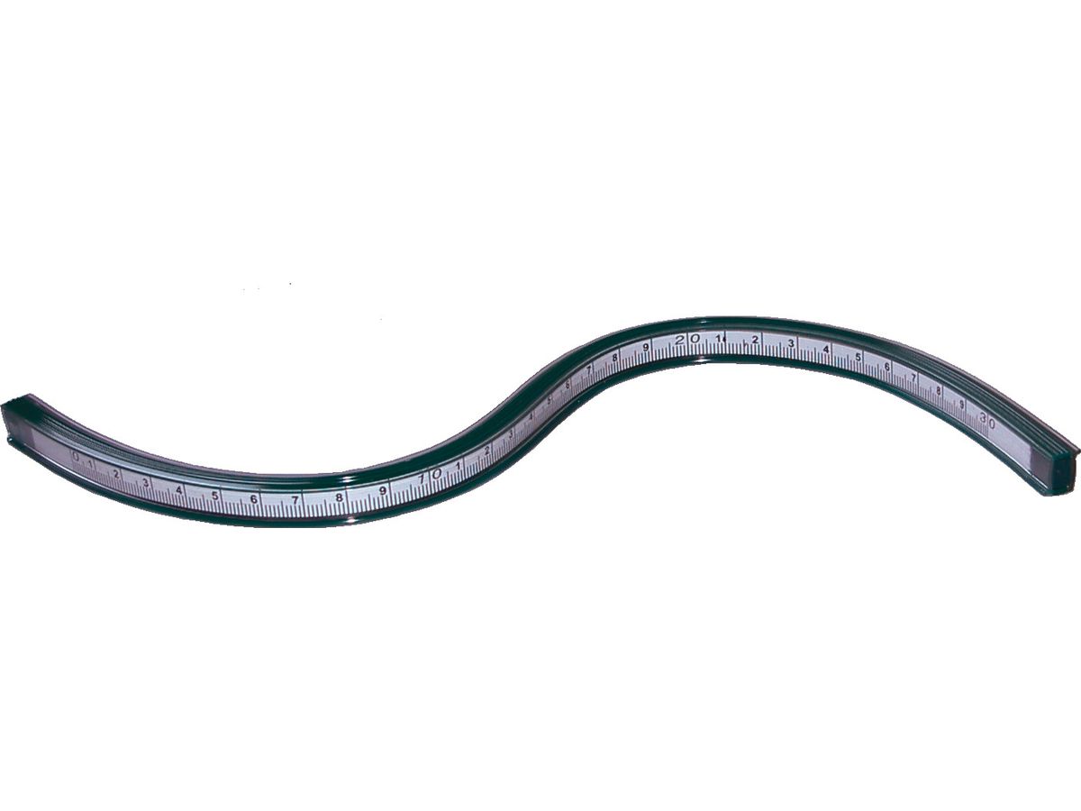 RUMOLD Règles fléxible 30cm 821030 mit Teilung (4012108071406)