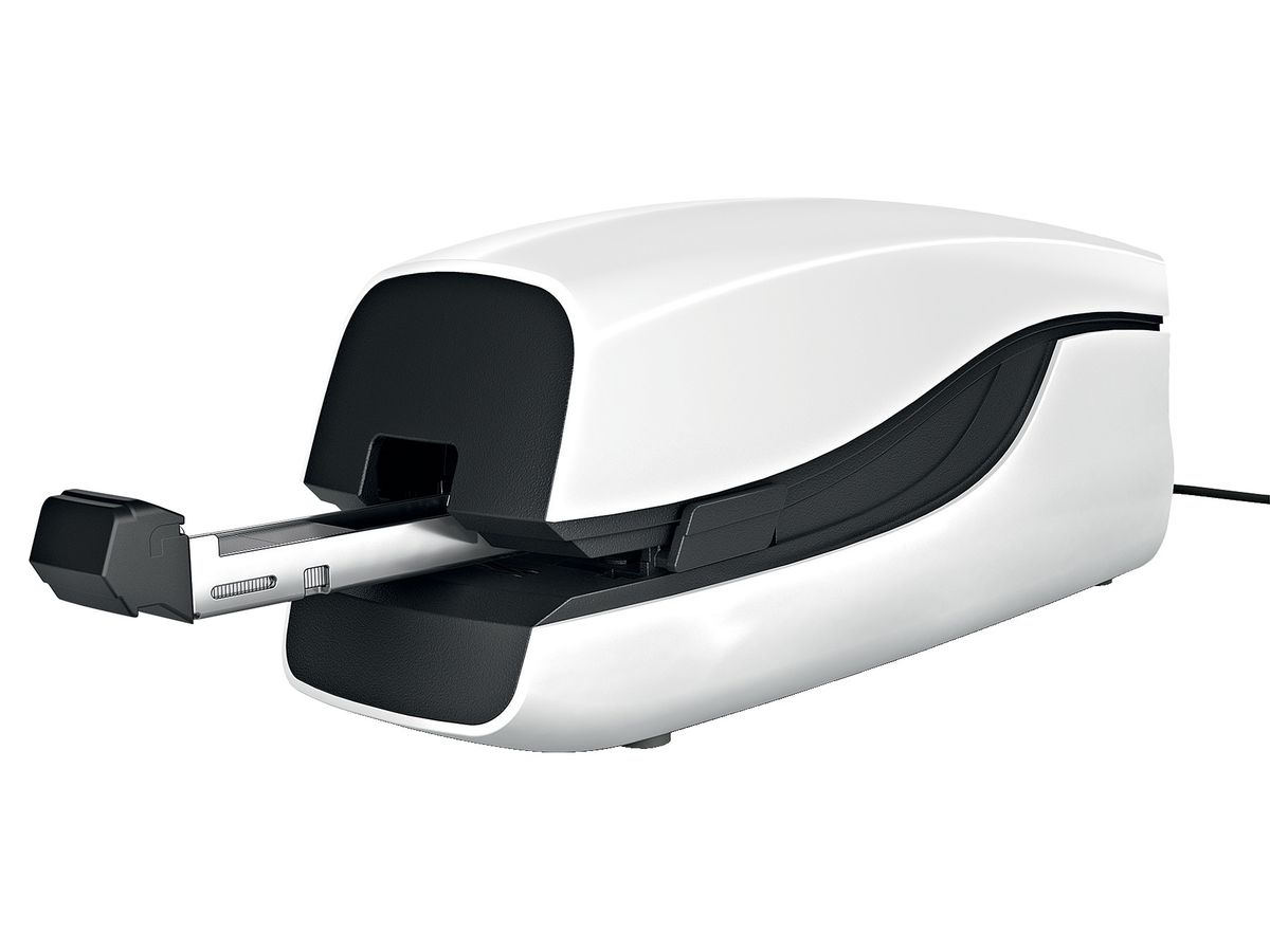 LEITZ Agrafeuse electron. NeXXt 5533 55331001 blanc perlé 20 feuilles (4002432399109)