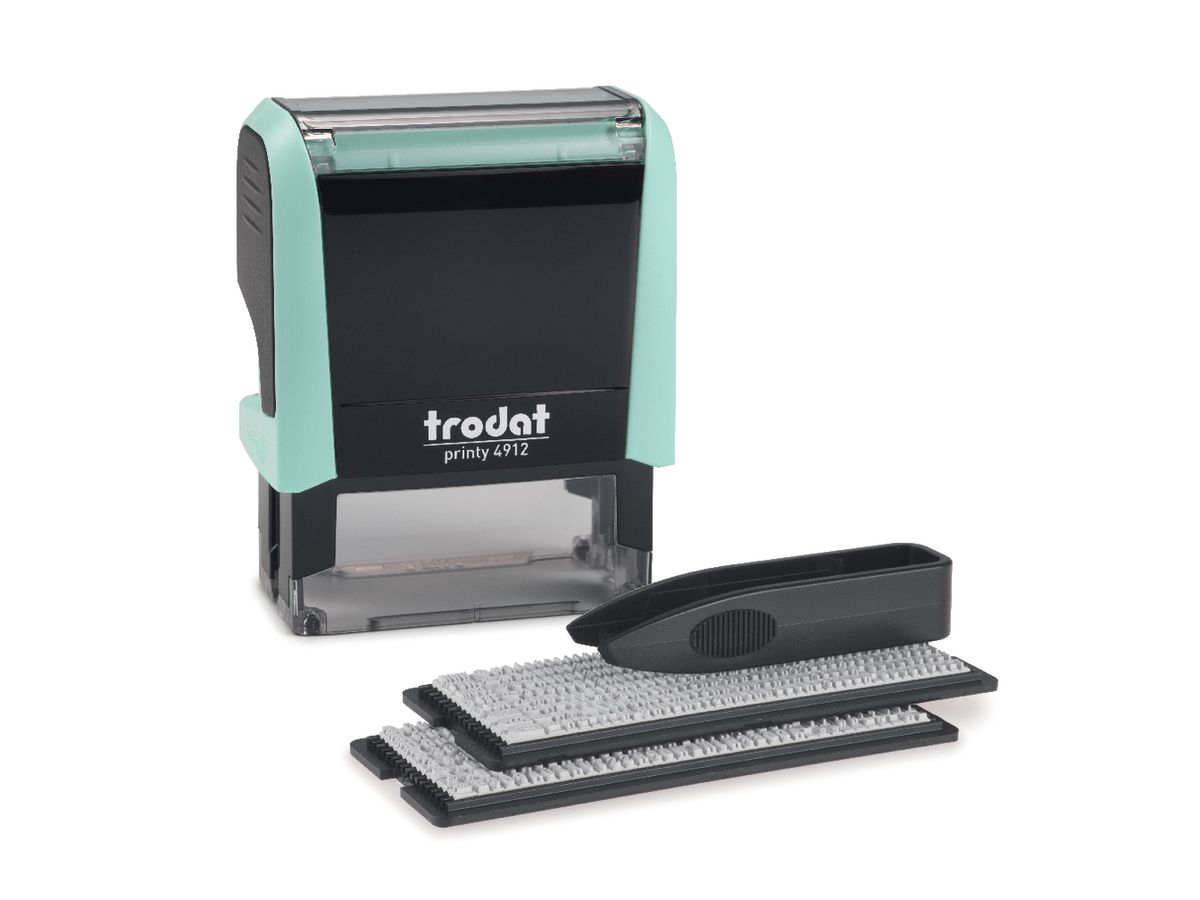 TRODAT Printy 4912 Typo 4 riga 180858 verde pastello (9010035808589)
