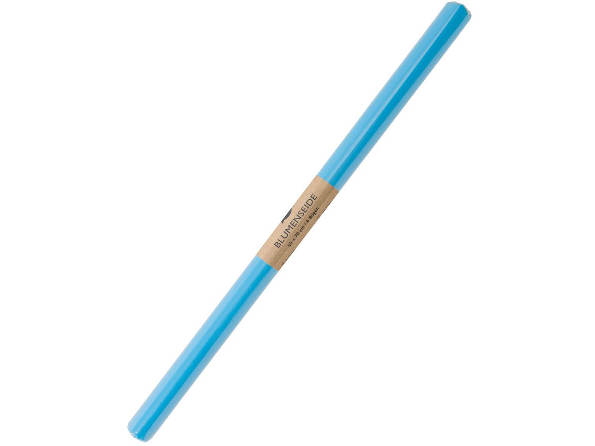 I AM CREATIVE Papier de soie 4073.09 50x70cm, bleumoyen (7611983202188)