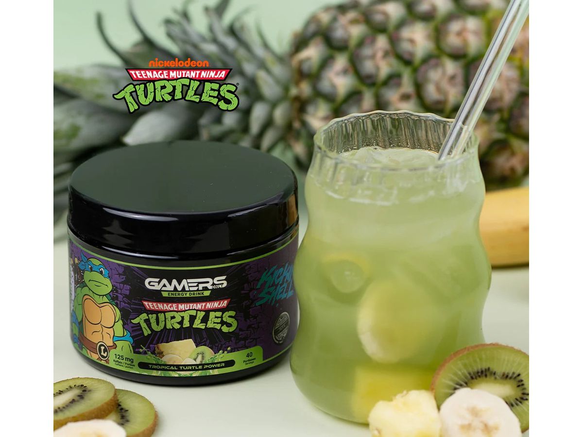 GAMERSONLY Energy Drink Powder 40 Port. GO1DL0331 Teenage Mutant Ninja Turtles (9120119172175)