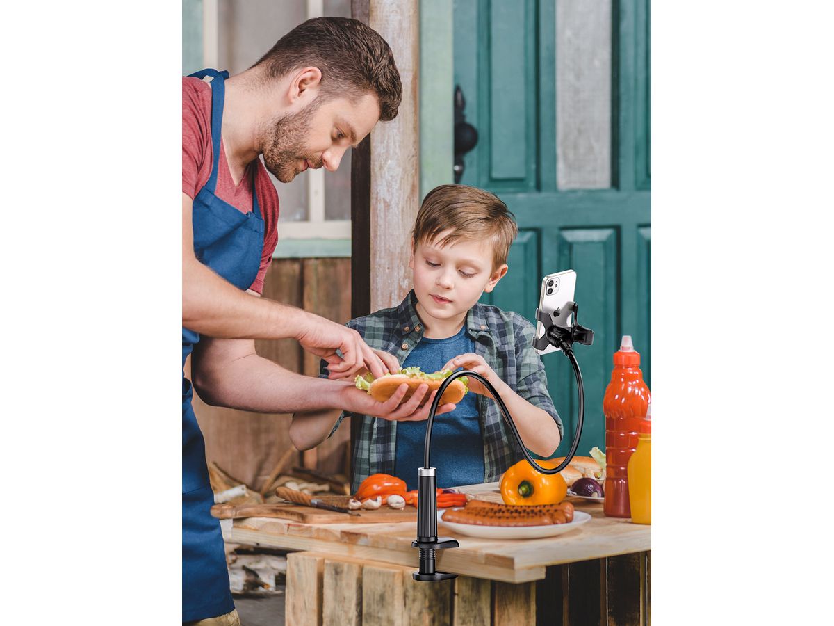 UGREEN Multifunction Phone Clipstand 80906 90cm, Black (6957303889068)