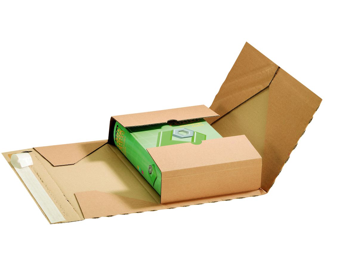 NEUTRAL Uniwell pour CD 295683 12.5x14.5x4.0cm brun 25 pcs. (7611115012296)