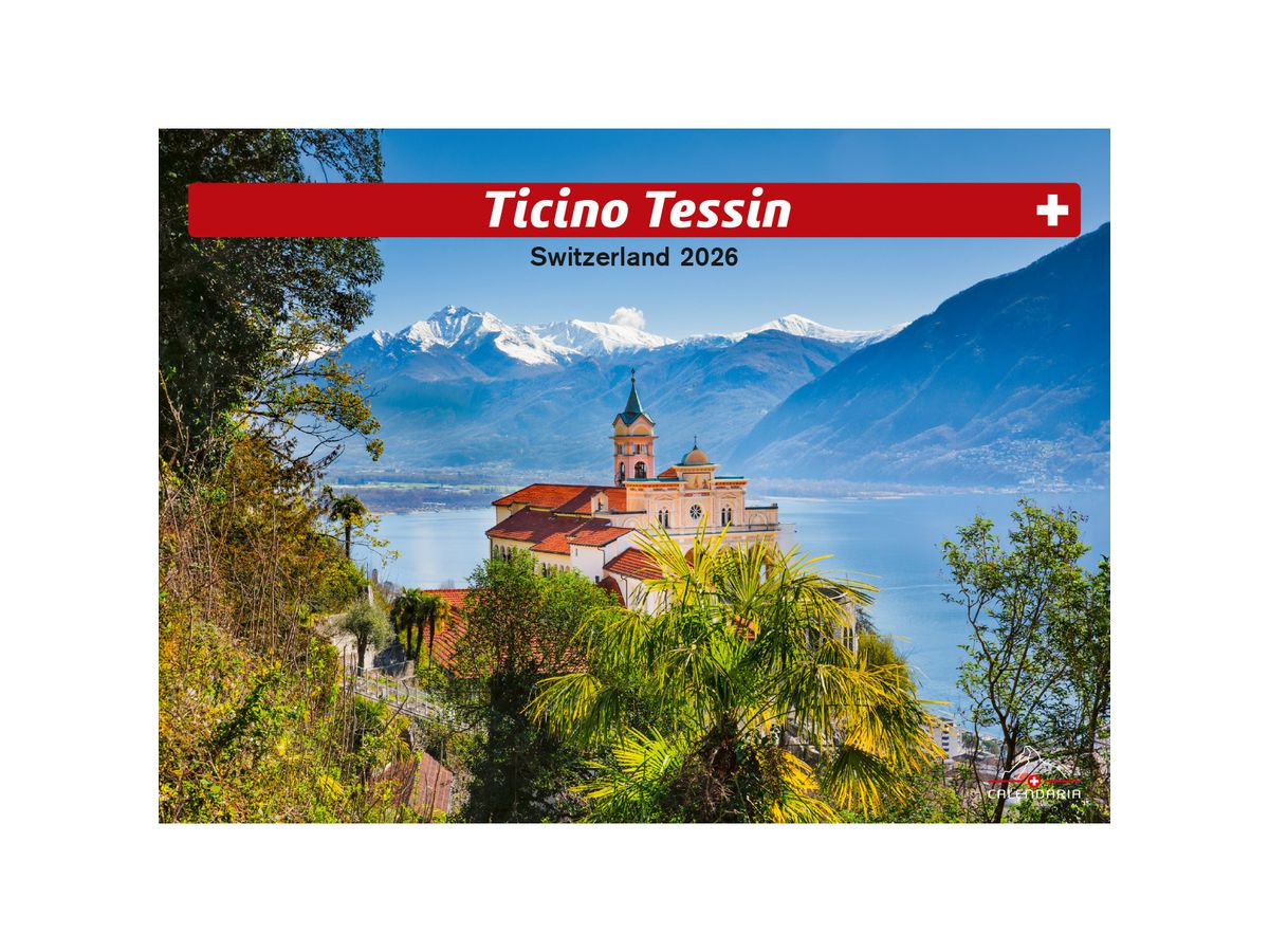 CALENDARIA Calendrier 2026 9783036205625 Ticino ML 40x31cm (9783036205625)