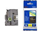 PTOUCH Ruban, laminé or/noir TZe-344 PT-2450DX 18 mm (4977766685764)