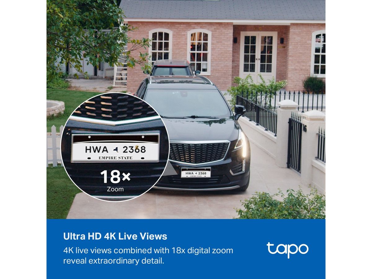 TP-LINK Enhanced AI Solar-Security Cam Tapo C465 4K (8885020629880)