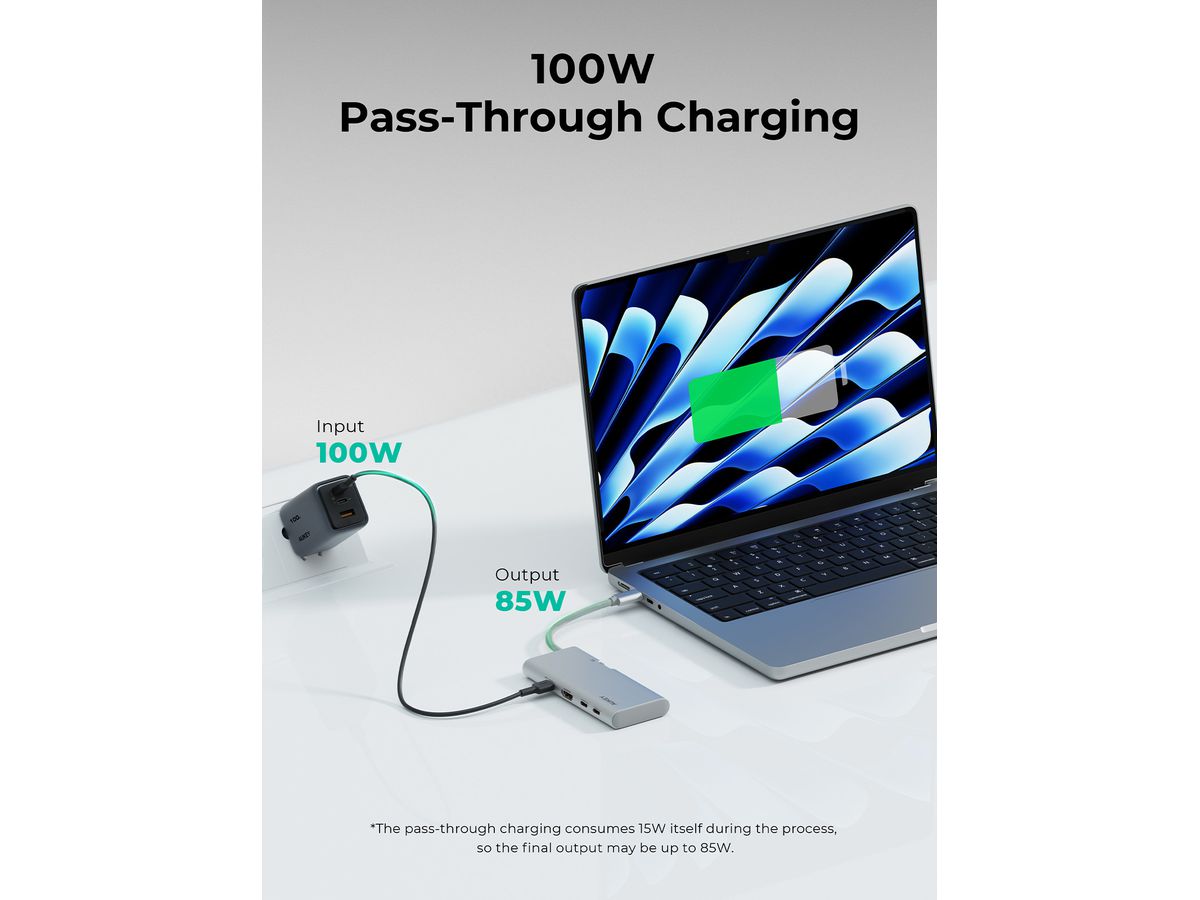 AUKEY Hub 6-in-1 OfficeDok UH-CHU02 (0689323791200)