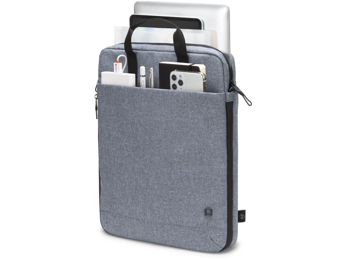 DICOTA Eco Tote Bag MOTION Blue Den. D31878-RPET for Universal 13 -15.6 inch (7640186418232)