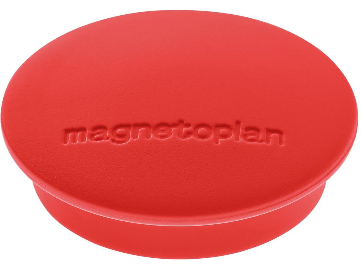 MAGNETOPLAN Calamita Discofix Junior 34mm 1662106 rosso 10 pezzi (4013695010946)