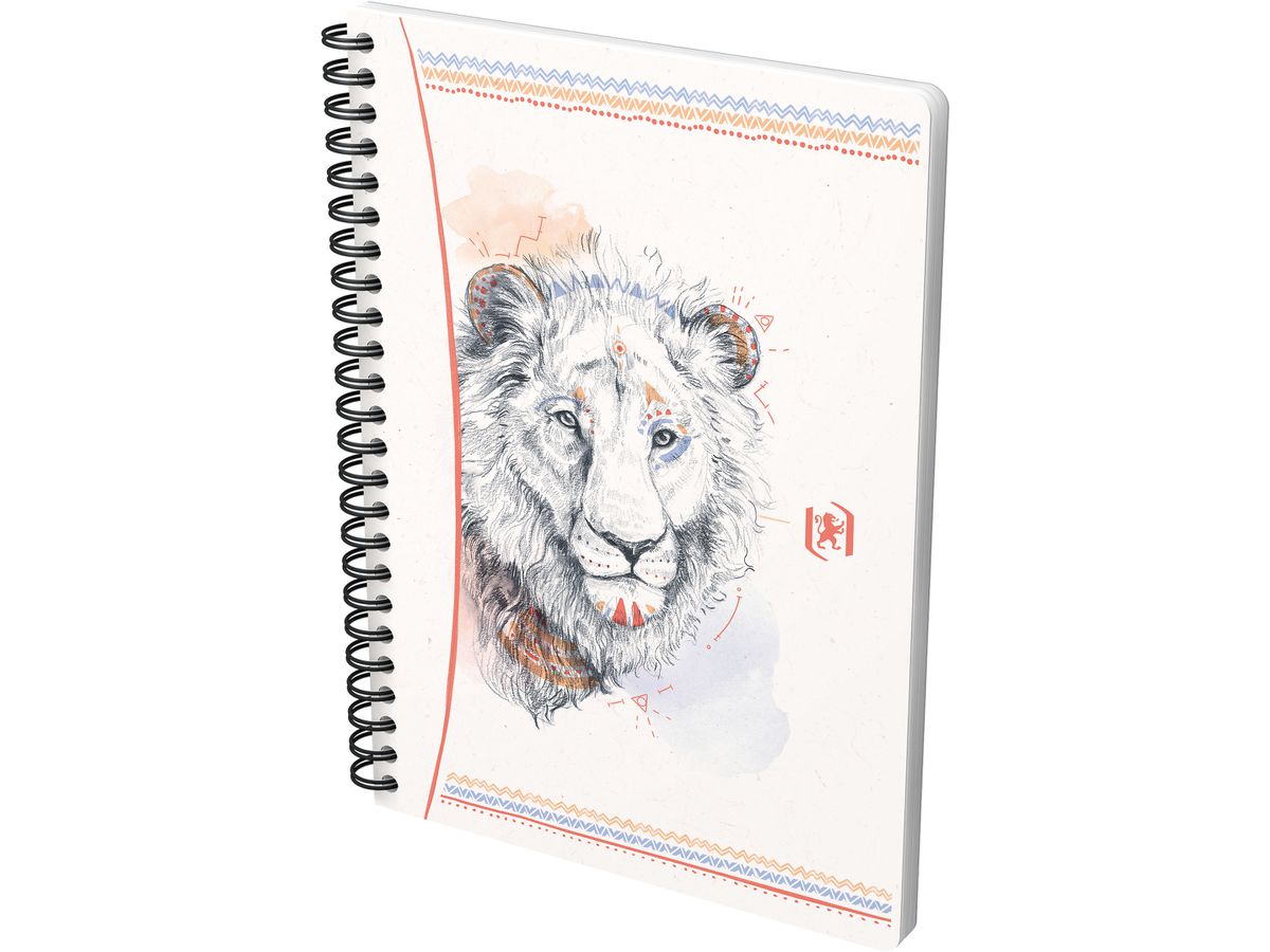 OXFORD Carnet spirales Boho Spirit A5 400153868 ligné, assorti 60 feuilles (3020120178073)