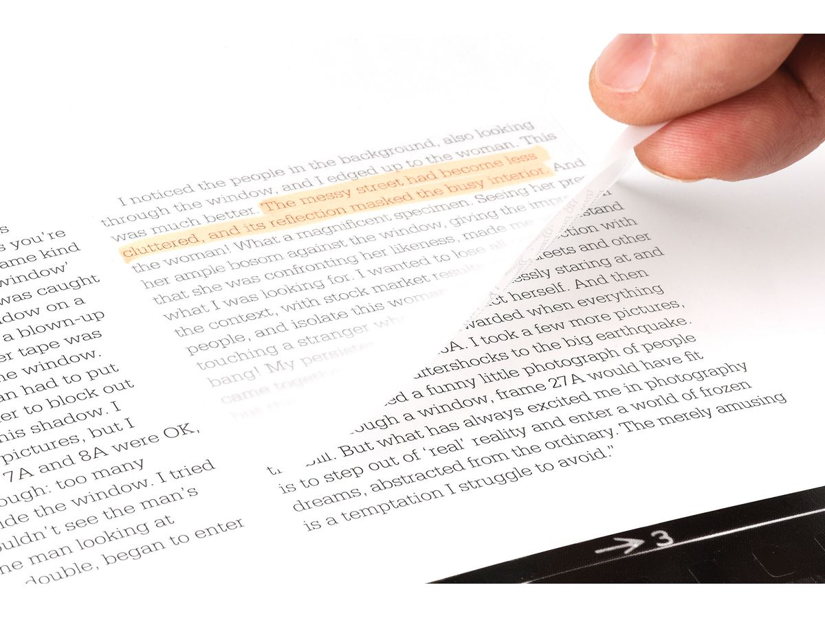 POST-IT Bloc-notes transpar. 73x73mm 600-TRSPT 36 flls. (0638060858684)