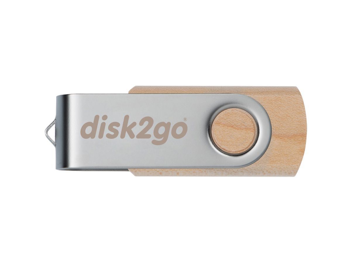 DISK2GO USB-Stick wood 32GB 30006662 USB 2.0 (7640111166986)