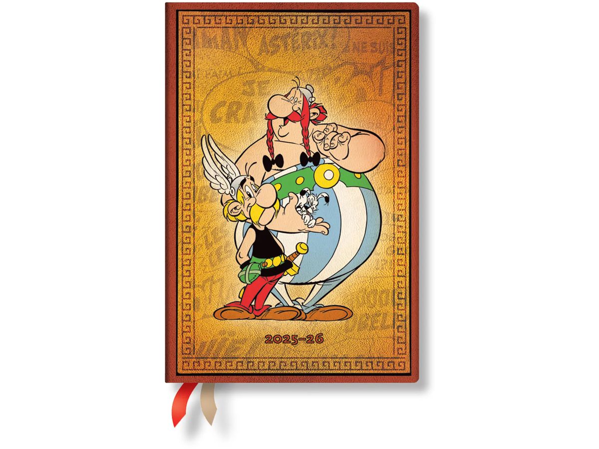 PAPERBLANKS Agenda Astérix Mini 25/26 DF0862-1 1W/2S 13M FR HOR HC 9.5x14cm (9780349708621)
