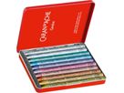 CARAN D'ACHE Pastelli a cera Neocolor 1 7004.310 10 colori box metallico (7610186239120)