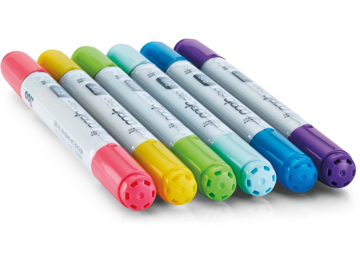 COPIC Marker Ciao 22075665 6er Set Brights (4511338053607)