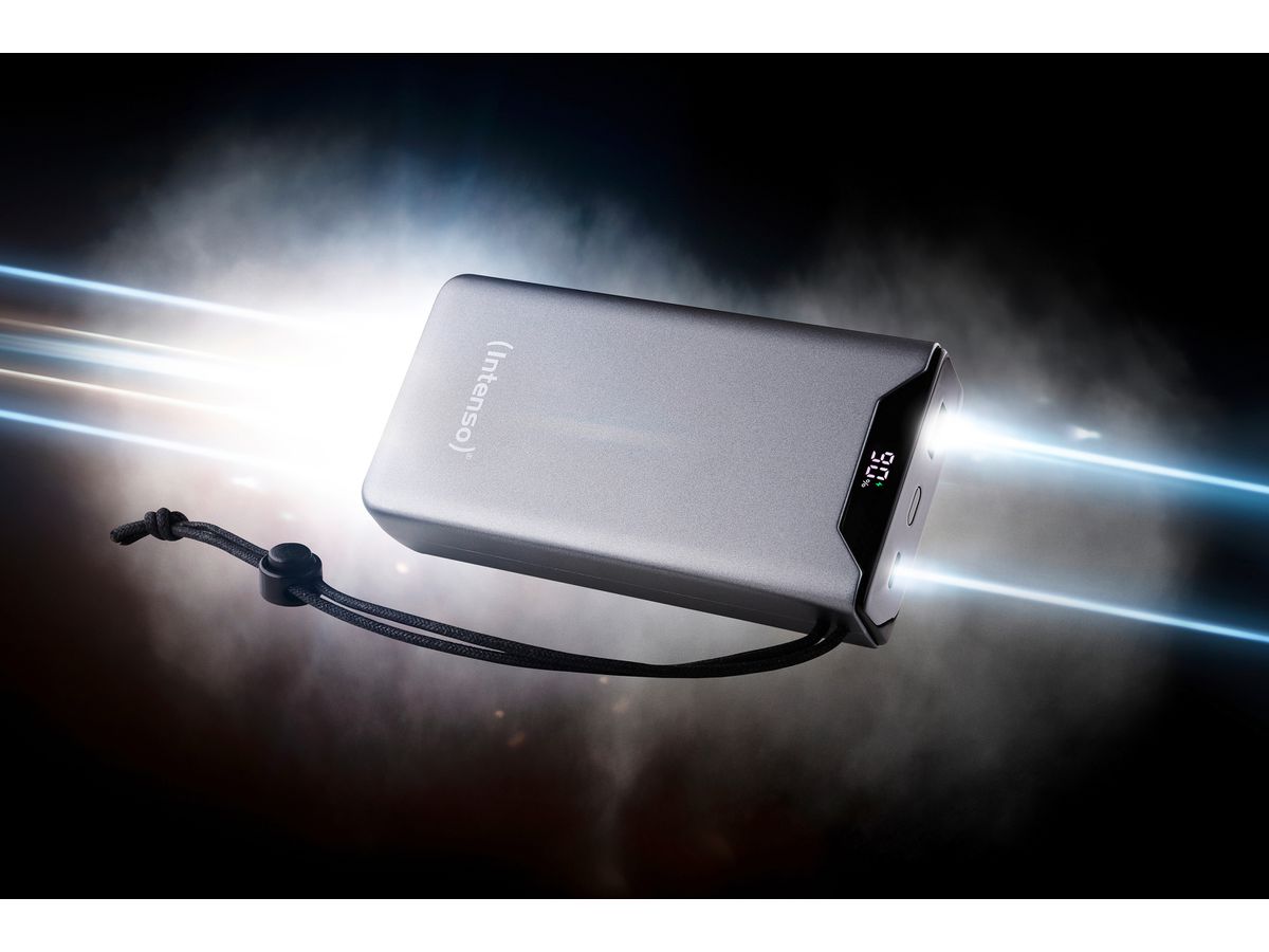 INTENSO Powerbank F20000, grey 7332054 20000 mAh, USB-A, USB-C (4034303034765)