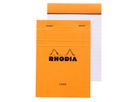 RHODIA Notizblock orange A6 13600C liniert 80 Blatt (3037920136004)