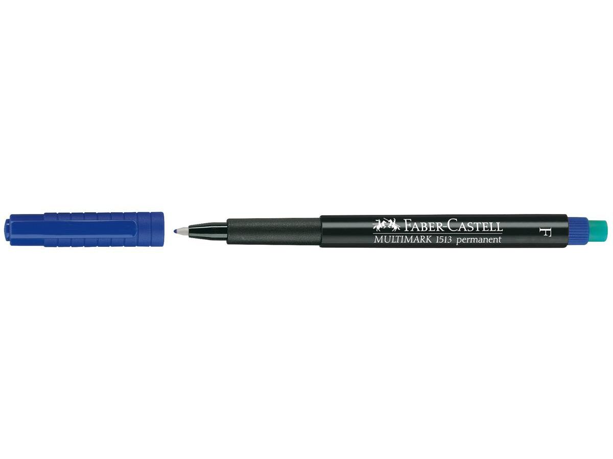 FABER-CASTELL OHP MULTIMARK F 151351 blau perm. (4005401513513)