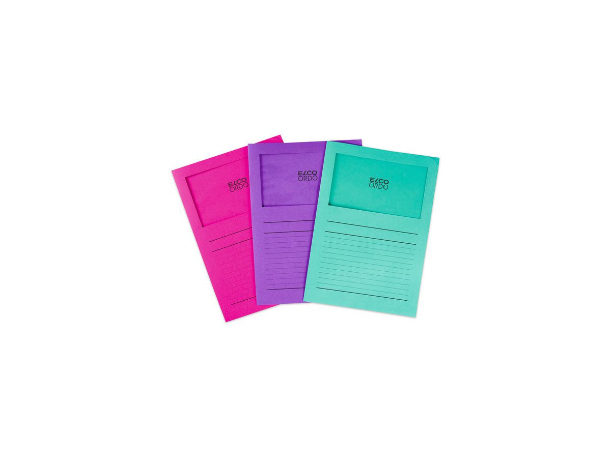 ELCO Dossier d'organ. Ordo A4 73695.53 classico, violet 10 pièces (7611722019916)