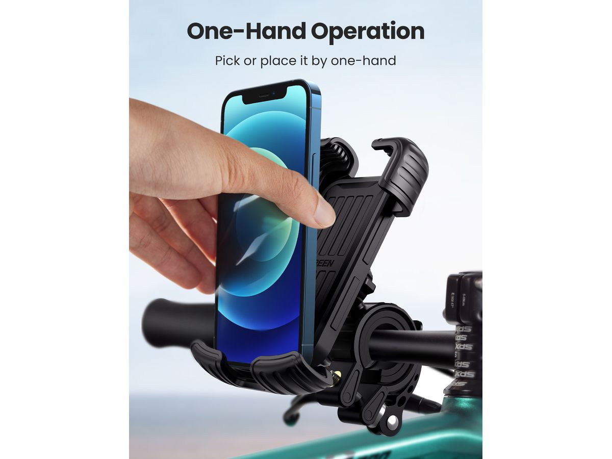 UGREEN Bike Phone Mount 60548 Black, (BB) (6957303865482)