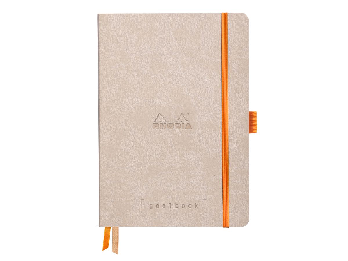 RHODIA Goalbook Carnet A5 117574C Softcover beige 240 f. (3037921175743)