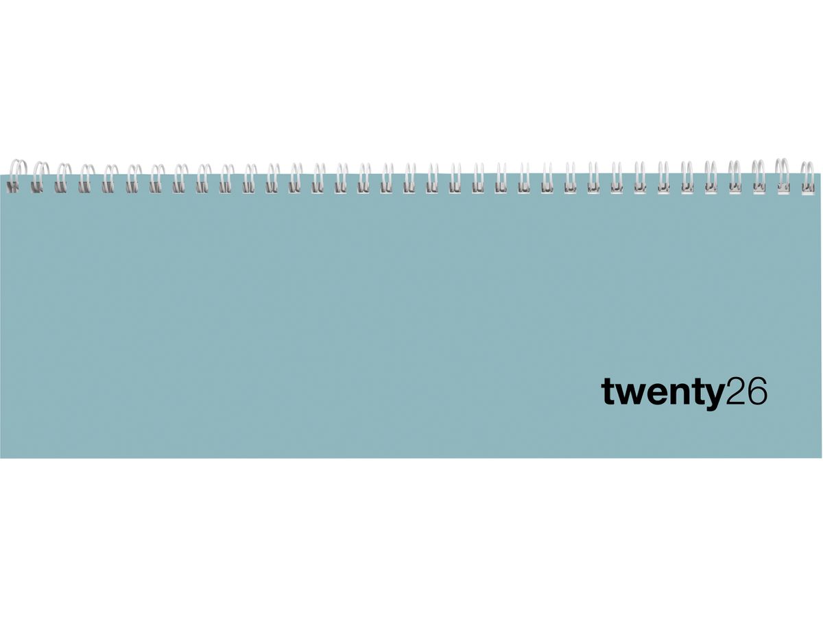 BIELLA Agenda Colorful 2026 888377310026U 1S/2P verde s. ML 29.7x10.5cm (7611365527885)