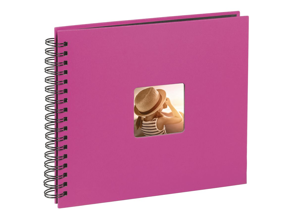HAMA Spiralalbum Fine Art 36x32cm 10608 pink 25 Blatt (4007249106087)