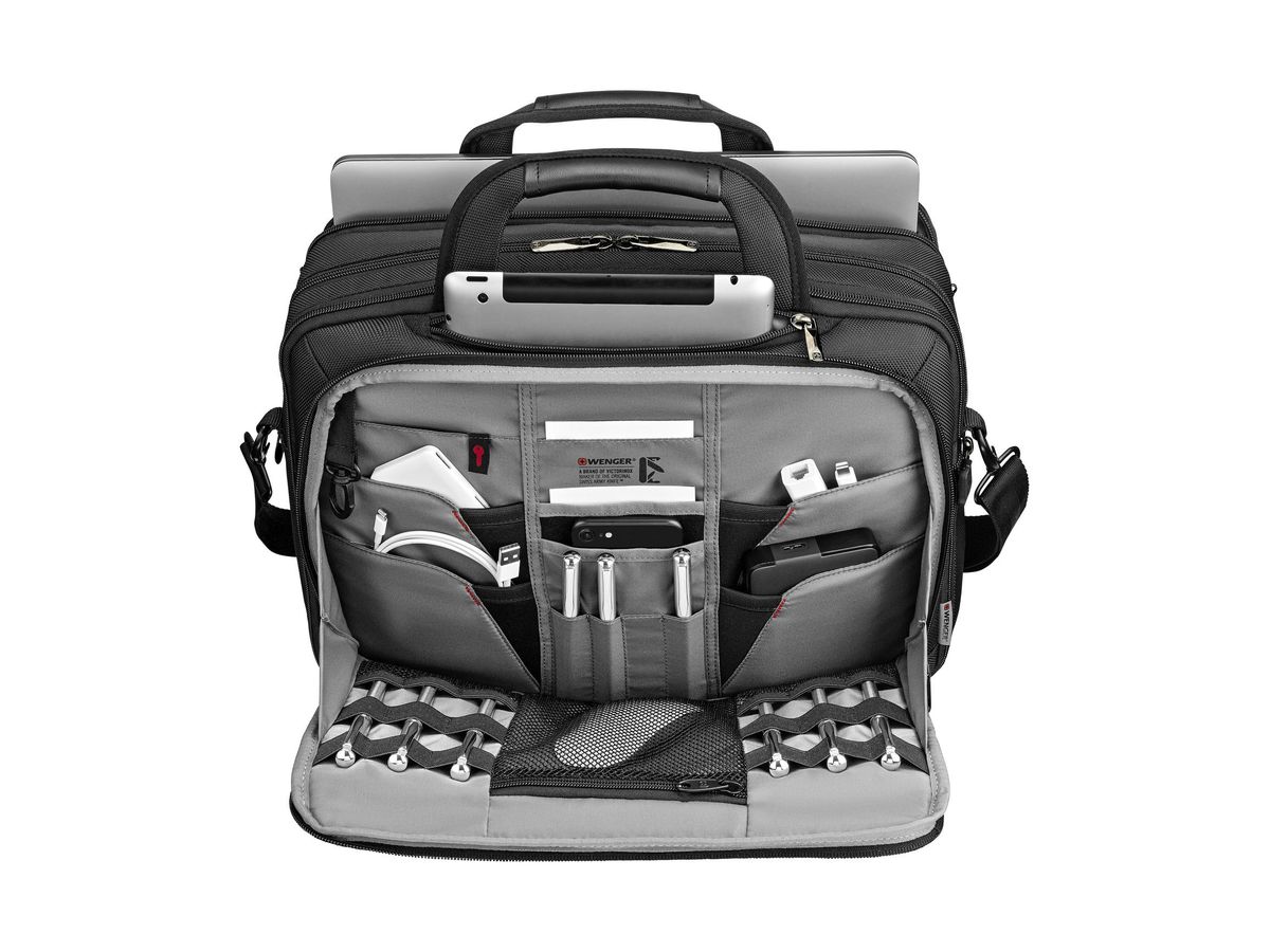 WENGER BC Star 16 Inch 612268 Laptop Briefcase Black (7613329169841)